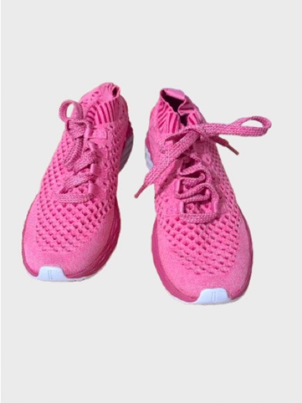 NOBULL Bright Pink Knit Athletic Shoes